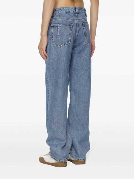 Blugi Won Hundred Blue Jeans With Belt Loops In Denim Man BLUE Barbati (BM 18970893) 4