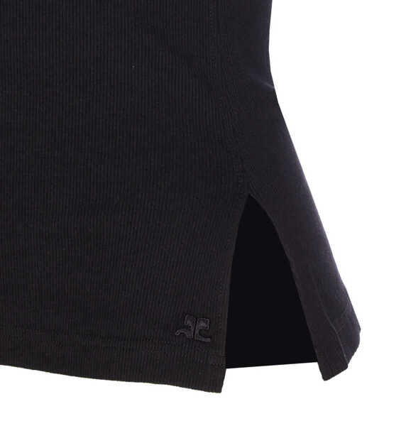 Topuri COURRGES Courrges Top Black Femei (BM 18971103) 3