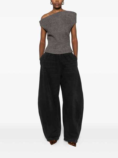 Pantaloni casual Alexander Wang Alexander Wang Pants Black Femei (BM 18971136) 2