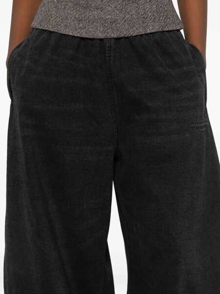 Pantaloni casual Alexander Wang Alexander Wang Pants Black Femei (BM 18971136) 5