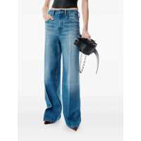 Blugi Alexander Wang Dama - Blugi Alexander Wang Alexander Wang Blue Cotton Jeans VINTAGE MARBLED BLUE Femei (BM 18971175) - B-mall.ro