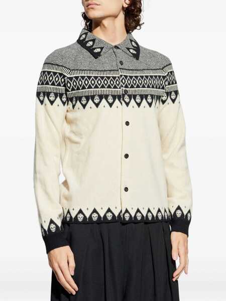 Pulovere Alexander McQueen Alexander McQueen Knitwear Beige Barbati (BM 18971883) 3