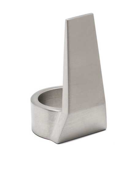 Bijuterii Rick Owens Rick Owens Runk Ring With Engraved Logo GREY Femei (BM 18972120) 1