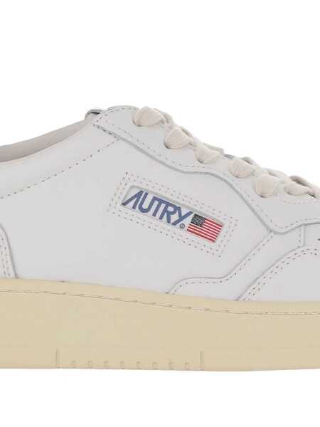 Sneakers AUTRY Autry Autry Sneakers Medalist Low In White Leather And Tempest LIGHT BLUE, WHITE Barbati (BM 18972534) 5