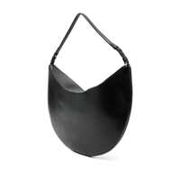 Genti de umar Dama pagina 3 - Genti de umar JACQUEMUS Le Calisso Rond Large Black Shoulder Bag With Adjustable Strap And Embossed Logo In Leather Woman Black Femei (BM 18972693) - B-mall.ro
