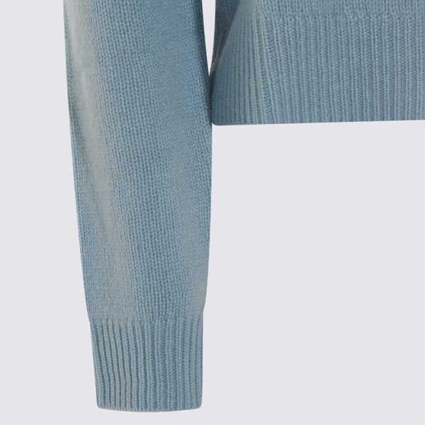 Pulovere KUJTEN Kujten Light Blue Knitwear BLUE ICE Femei (BM 18973152) 3