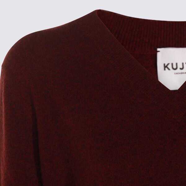 Pulovere KUJTEN Kujten Red Cashmere Knitwear Purple Femei (BM 18973158) 4