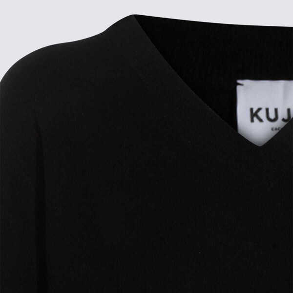 Pulovere KUJTEN Kujten Black Cashmere Knitwear Black Femei (BM 18973167) 4