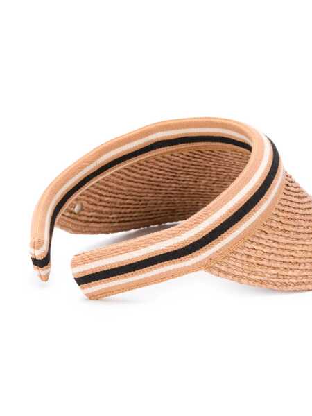 Palarii HELEN KAMINSKI Helen Kaminski Dark Beige Raffia Hat MULTICOLOR Femei (BM 18973485) 2