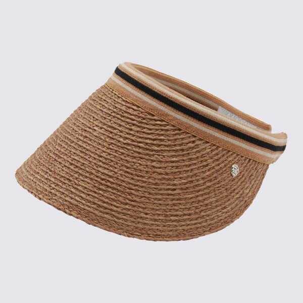 Palarii HELEN KAMINSKI Helen Kaminski Dark Beige Raffia Hat MULTICOLOR Femei (BM 18973500) 2