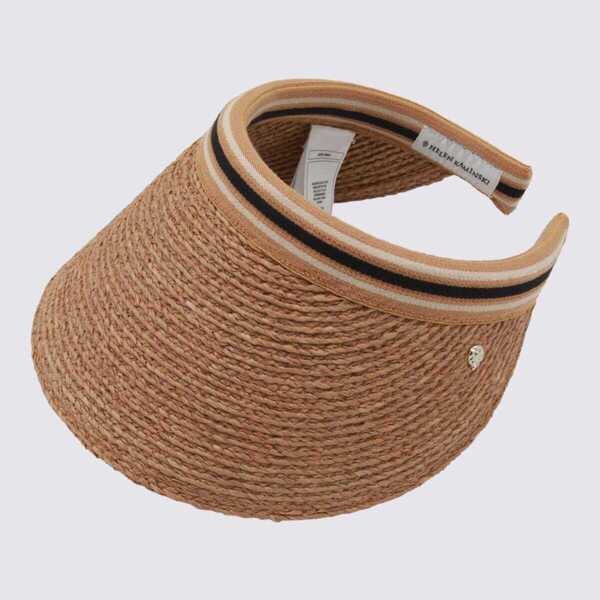 Palarii HELEN KAMINSKI Helen Kaminski Dark Beige Raffia Hat MULTICOLOR Femei (BM 18973500) 3