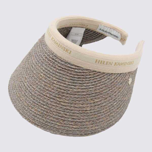Palarii HELEN KAMINSKI Helen Kaminski Grey Raffia Hat MULTICOLOR Femei (BM 18973509) 3
