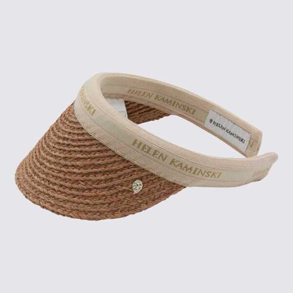 Palarii HELEN KAMINSKI Helen Kaminski Dark Beige Raffia Hat MULTICOLOR Femei (BM 18973515) 2