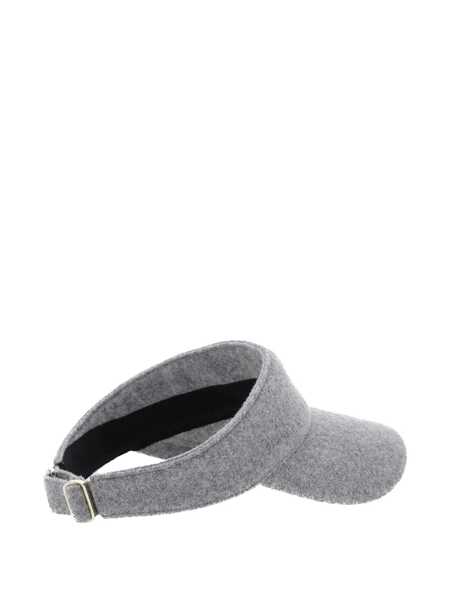 Accesorii HELEN KAMINSKI Berkley Grey Visor With Logo Detail On The Front In Wool Woman GREY Femei (BM 18973527) 2