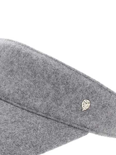 Accesorii HELEN KAMINSKI Berkley Grey Visor With Logo Detail On The Front In Wool Woman GREY Femei (BM 18973527) 3