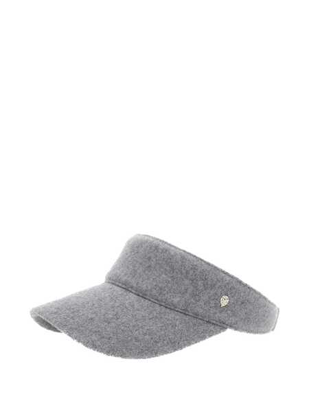Accesorii HELEN KAMINSKI Berkley Grey Visor With Logo Detail On The Front In Wool Woman GREY Femei (BM 18973527) 1
