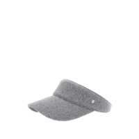 Accesorii 'Berkley' Grey Visor With Logo Detail On The Front In Wool Woman Femei