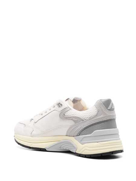 Sneakers AUTRY Autry Medalist Sneakers In White And Grey With Suede BIANCO E GRIGIO Barbati (BM 18973656) 3