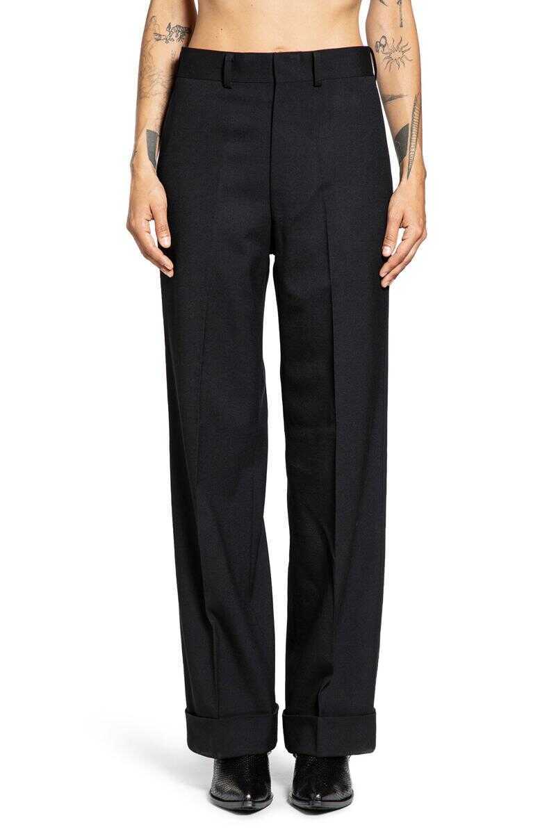 Pantaloni casual JUNYA WATANABE Junya Watanabe Trousers Black Femei (BM 18973827) 1