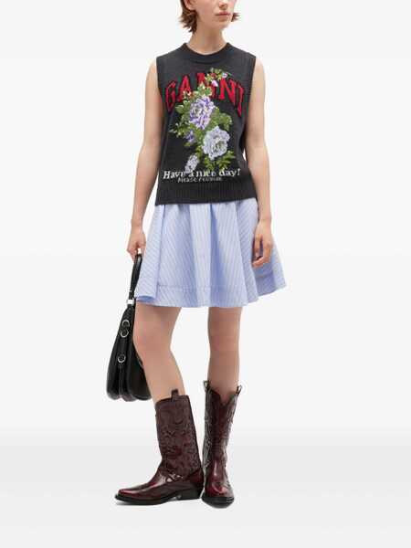 Pulovere Ganni Ganni Sweaters Black Femei (BM 18973857) 2