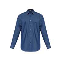 Camasi Etro Blue Cotton Shirt With Pegason Barbati
