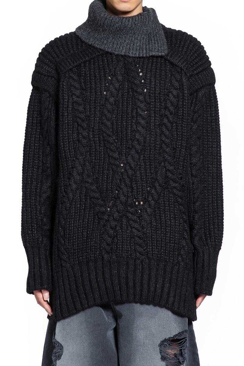 Pulovere SIMONE ROCHA Simone Rocha Knitwear Black Barbati (BM 18974361) 1