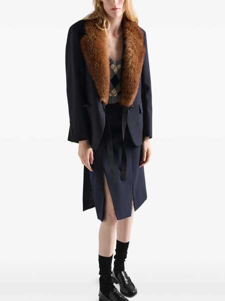 Geci Prada Prada Jacket Clothing BLUE Femei (BM 18974553) 2