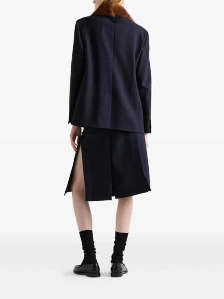 Geci Prada Prada Jacket Clothing BLUE Femei (BM 18974553) 3