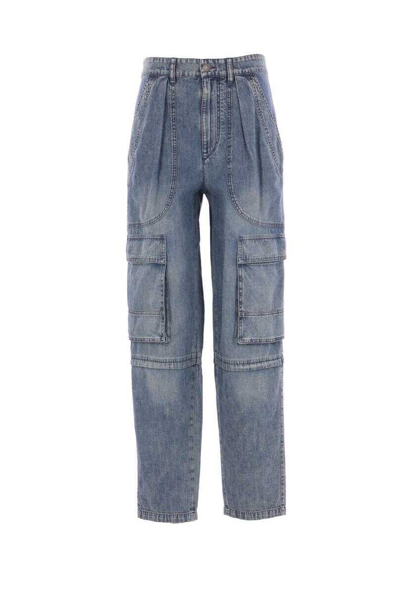 Blugi Isabel Marant Isabel Marant toile Jeans FADED BLUE Femei (BM 18974592) 1