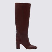 Bocanci Paris Texas Brown Leather Boots Femei