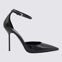 Pantofi cu toc Paris Texas Black Leather Lidia Pumps Femei