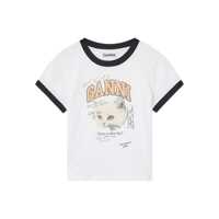 Topuri Ganni T-Shirts And Polos Femei