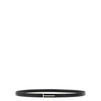 Curele Tom Ford 'T' Leather Belt Barbati