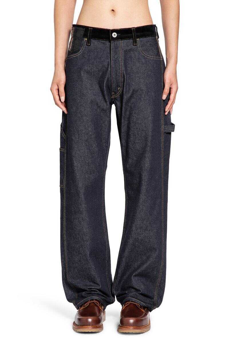 Blugi JUNYA WATANABE Junya Watanabe Jeans BLUE Barbati (BM 18975243) 1