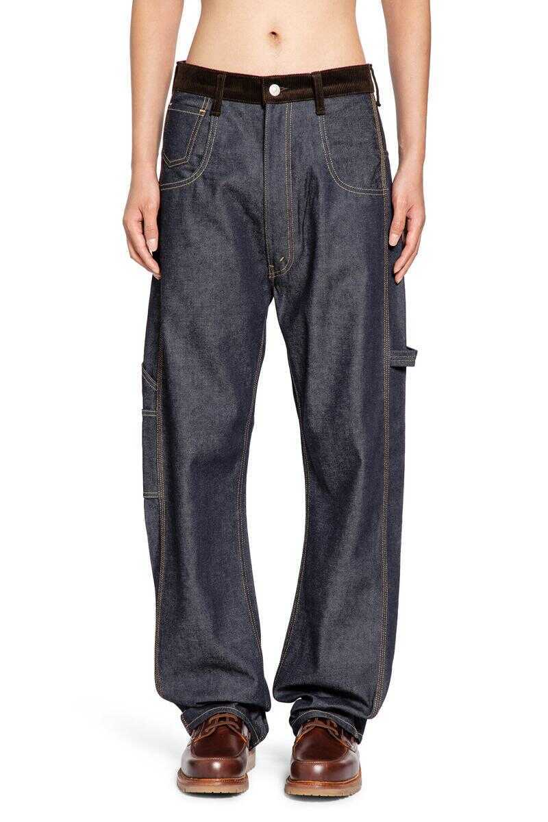 Blugi JUNYA WATANABE Junya Watanabe Jeans BLUE Barbati (BM 18975246) 1