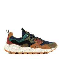 Sneakers Flower Mountain Yamano 3 Uni Sneakers In Suede And Technical Fabric Multicolor Barbati