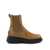 TOD'S Tod'S Camel Suede And Leather Boots SIGARO CHIARO