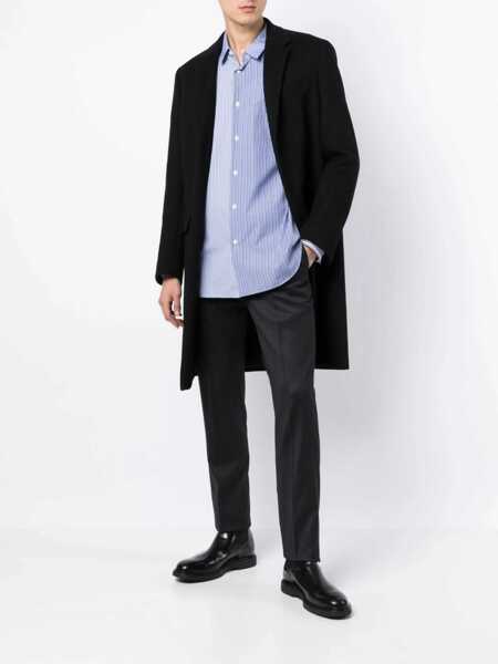 Pantaloni casual PT TORINO SLIM, Flat Front, Diagonal Pockets, Unfinished Gray Barbati (BM 18975489) 2