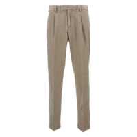 Pantaloni casual MASTER, 1 Pleat, Diagonal Pockets, Flap Back Pockets, Turn-Up Barbati