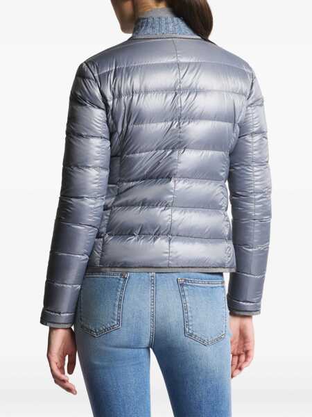Geci de iarna Fay GIROC.BORD.GROSCATEN. LIGHT DOWN JACKET Blue Femei (BM 18975690) 4
