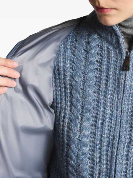 Geci de iarna Fay GIROC.BORD.GROSCATEN. LIGHT DOWN JACKET Blue Femei (BM 18975690) 5