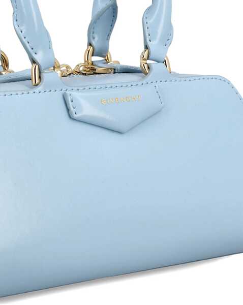 Genti de mana Givenchy Antigona East-West mini Handbag LIGHT BLUE Femei (BM 18975751) 4
