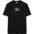 Burberry Ribbed crew-neck T-Shirt BLACK
