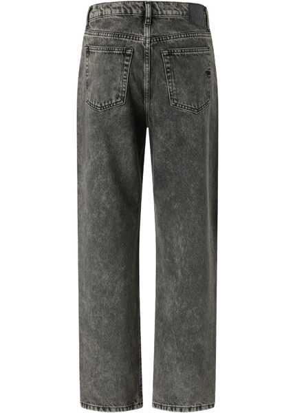 Blugi Pinko Five-pocket Jeans with mini studs LAVAGGIO DARK GRAY Femei (BM 18975778) 2