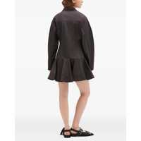 Rochii Ganni Dama - Rochii Ganni Short chemisier Dress BLACK Femei (BM 18975781) - B-mall.ro