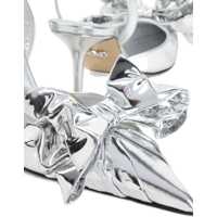 Pantofi cu toc Dama pagina 2 - Pantofi cu toc MACH & MACH Cadeau Silver Wrapped Leather Pumps SILVER Femei (BM 18975817) - B-mall.ro