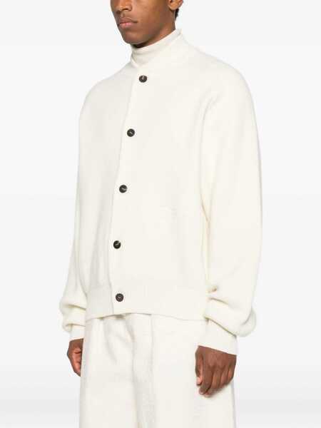 Cardigane JACQUEMUS Embroidered Virgin Wool Cardigan OFF-WHITE Barbati (BM 18975853) 3