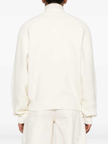 Cardigane JACQUEMUS Embroidered Virgin Wool Cardigan OFF-WHITE Barbati (BM 18975853) 4