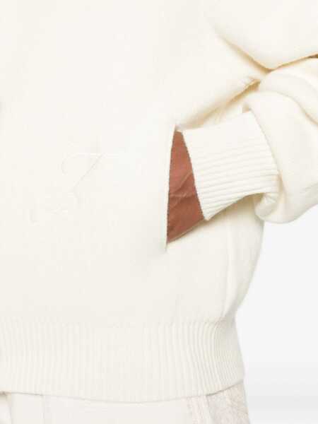 Cardigane JACQUEMUS Embroidered Virgin Wool Cardigan OFF-WHITE Barbati (BM 18975853) 5