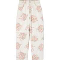 Blugi Stary floral-print Jeans Femei